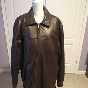 Tanners Avenue Men’s Leather Jacket.